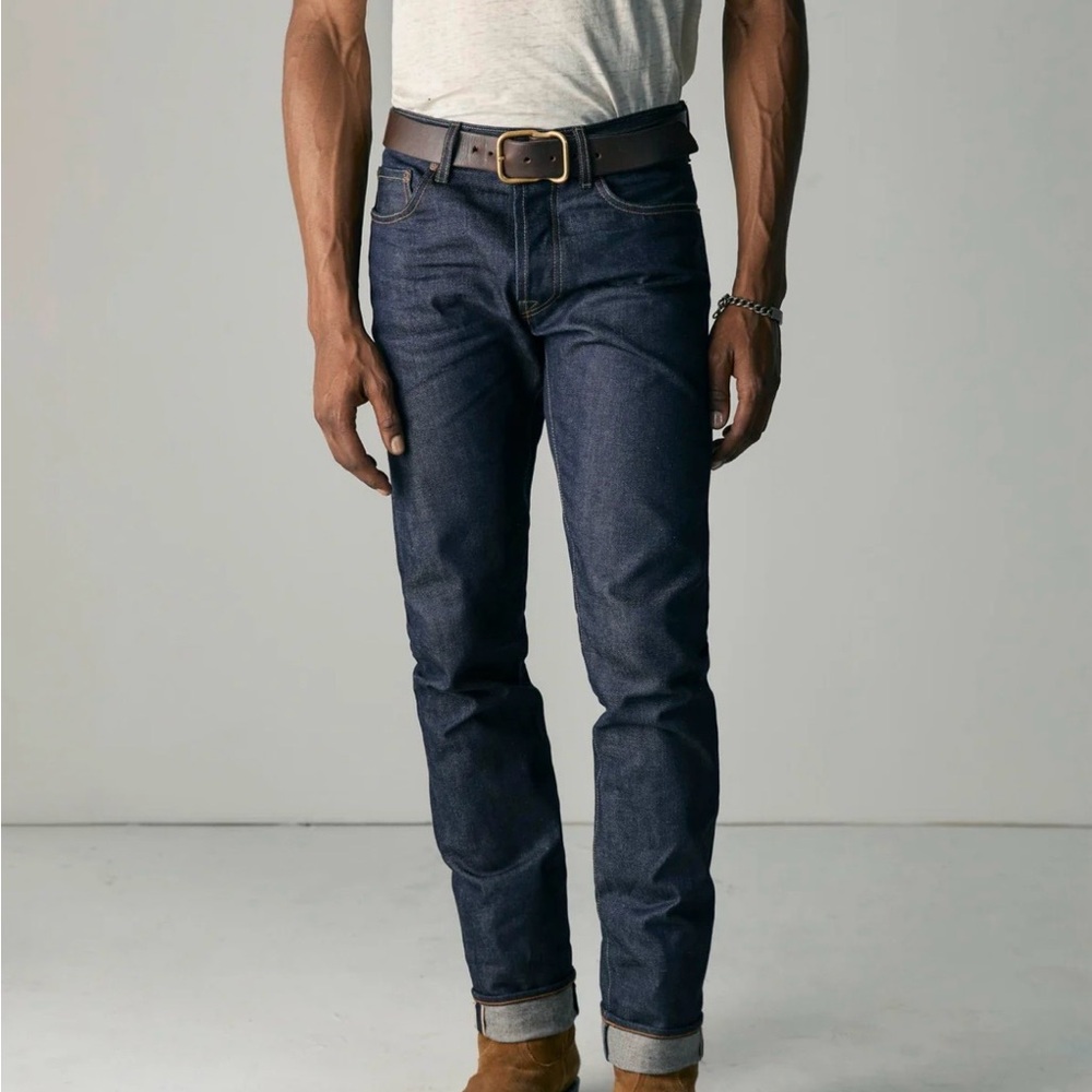 imogene + willie barton indigo rigid jeans